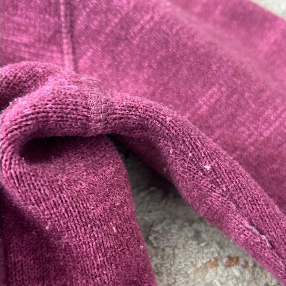 Patagonia Kids' Maroon Zip-Up Hoodie